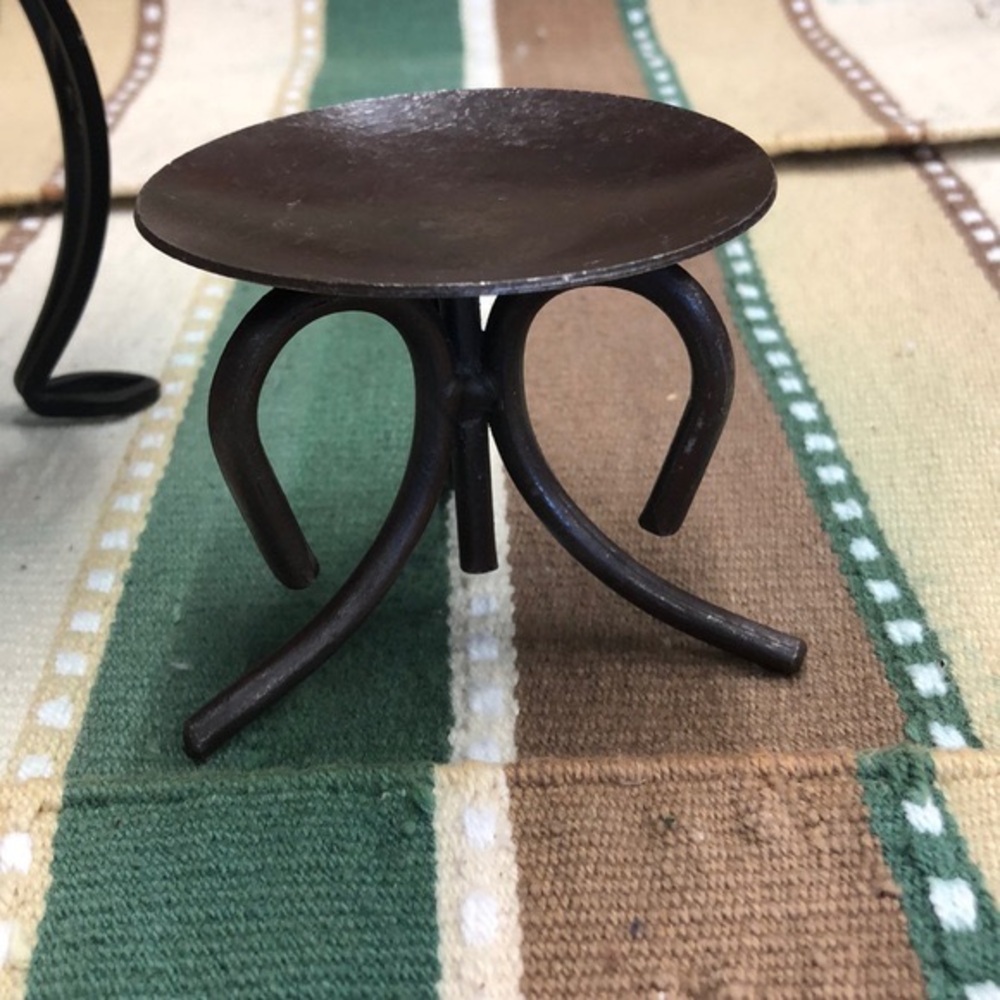 Wrought Iron Candle Holder